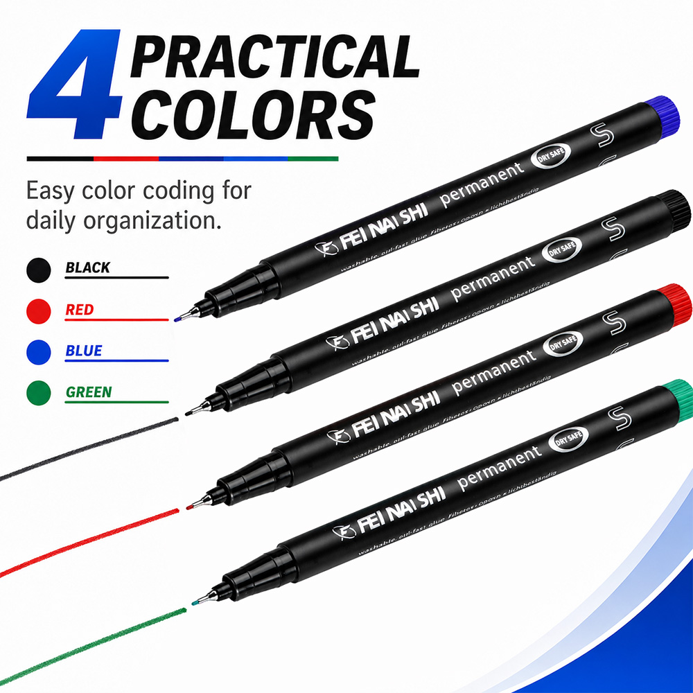 4/12 Pcs 0.5mm Fine Tip Perman - Correction Pen Fine 评论和价格