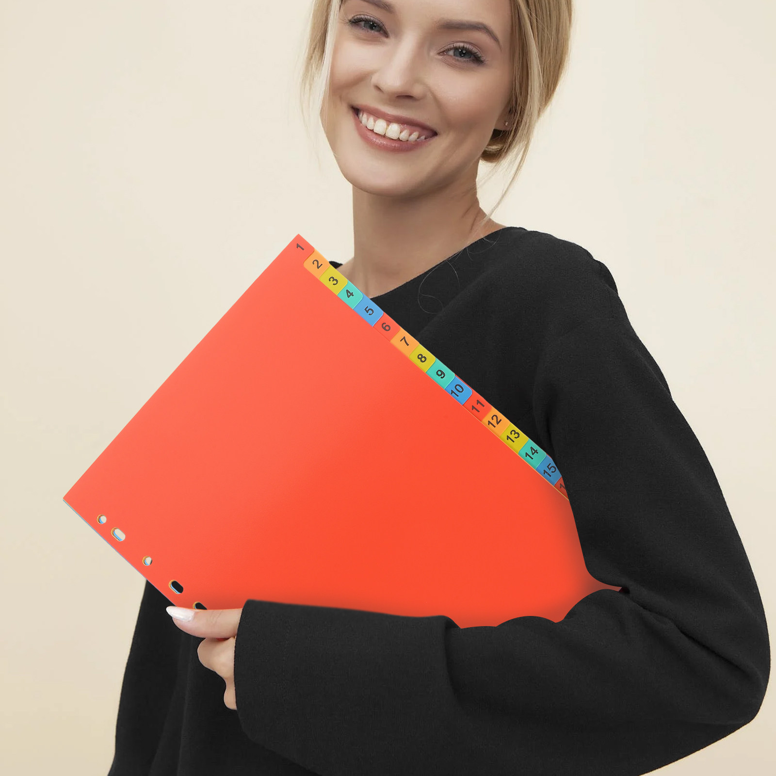 20Sheets A4 Tabbed Binder Divi - Tab Divider A4 评论和价格