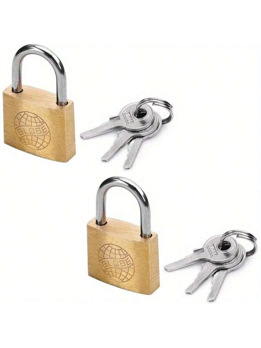 2/4pcs Brass Padlock, Keyed Di - Letter Opener Brass 评论和价格