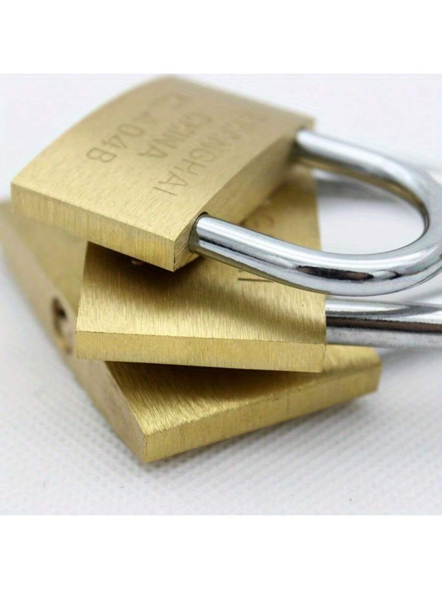 2/4pcs Brass Padlock, Keyed Di - Letter Opener Brass 评论和价格