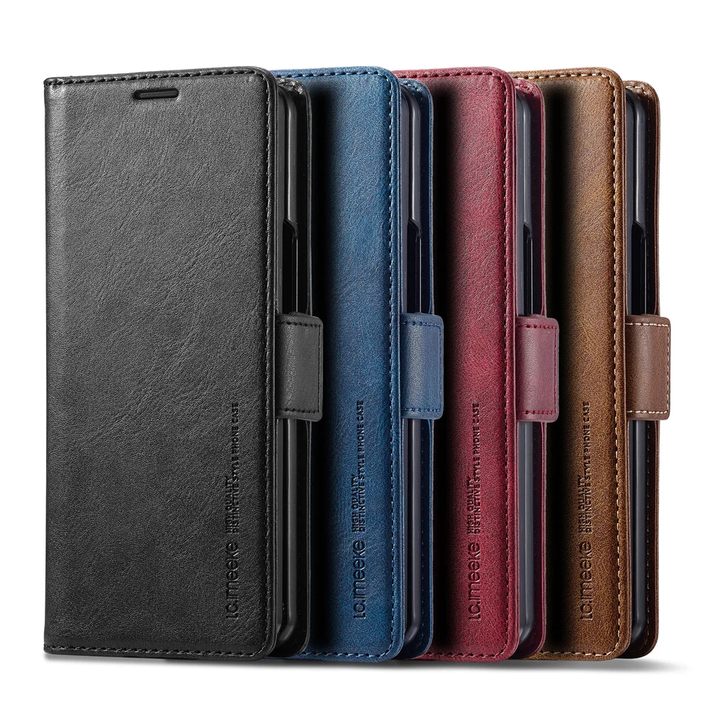 Leather Wallet Phone Case For  - Index Card Holder 评论和价格