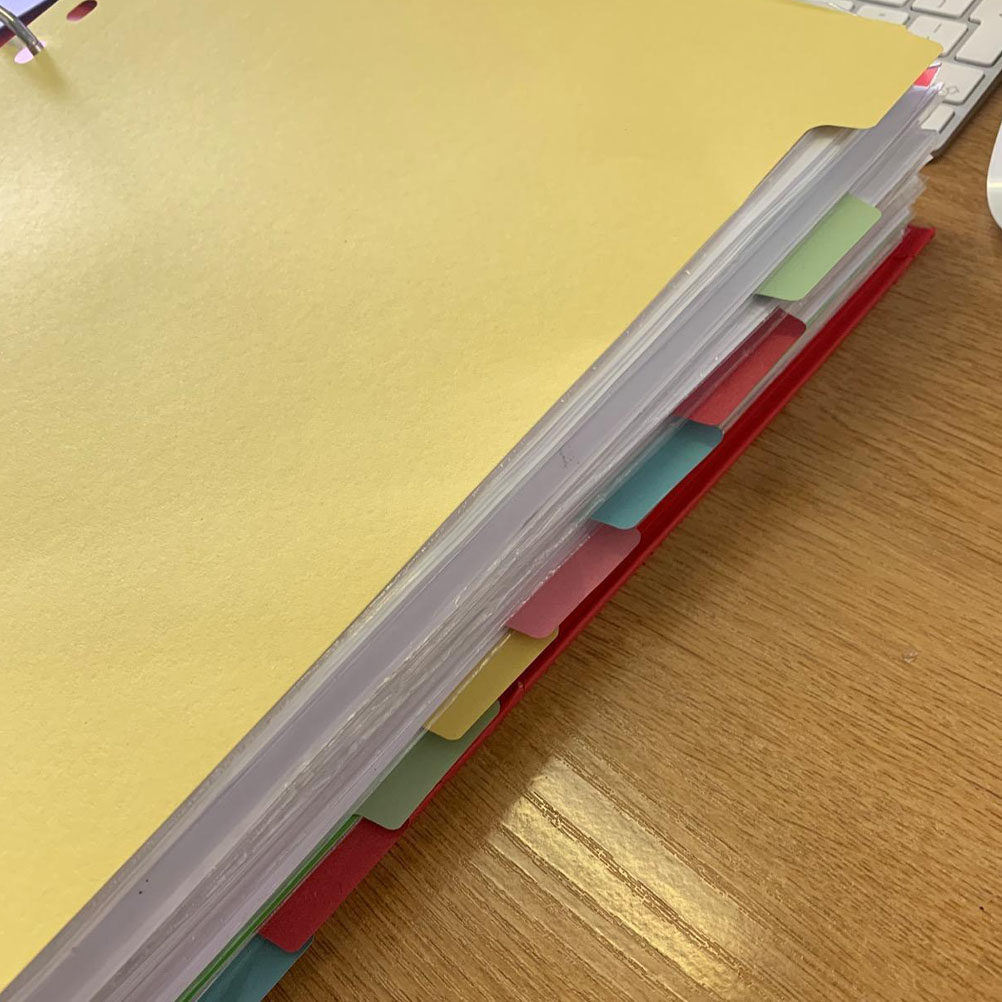 12Pcs Colored Tab Dividers A4  - Tab Divider A4 评论和价格