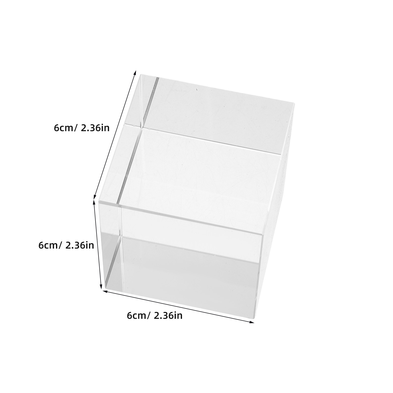 Square Crystal Paperweight Cle - Book Weight Glass 评论和价格