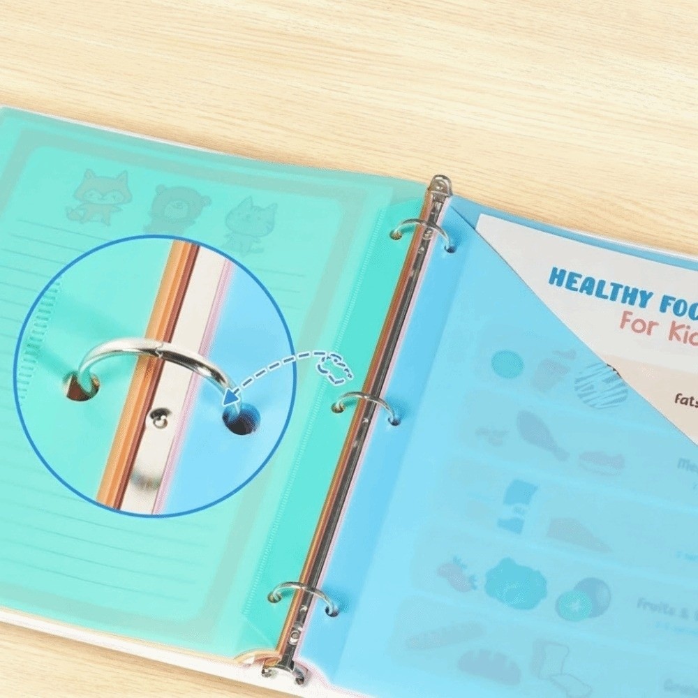 8 pcs A4 Pastel Binder Divider - Tab Divider A4 评论和价格
