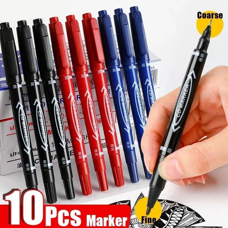 5/10 Pcs Twin Tip Permanent Ma - Correction Pen Fine 评论和价格